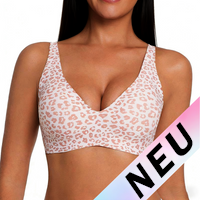 🔥 Nur für kurze Zeit! Damen Push-Up BH ohne Bügel (Deep-V) – Der unsichtbare & ultra-bequeme T-Shirt BH