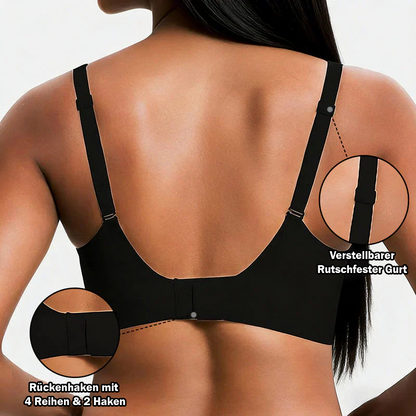 🔥 Nur für kurze Zeit! Damen Push-Up BH ohne Bügel (Deep-V) – Der unsichtbare & ultra-bequeme T-Shirt BH