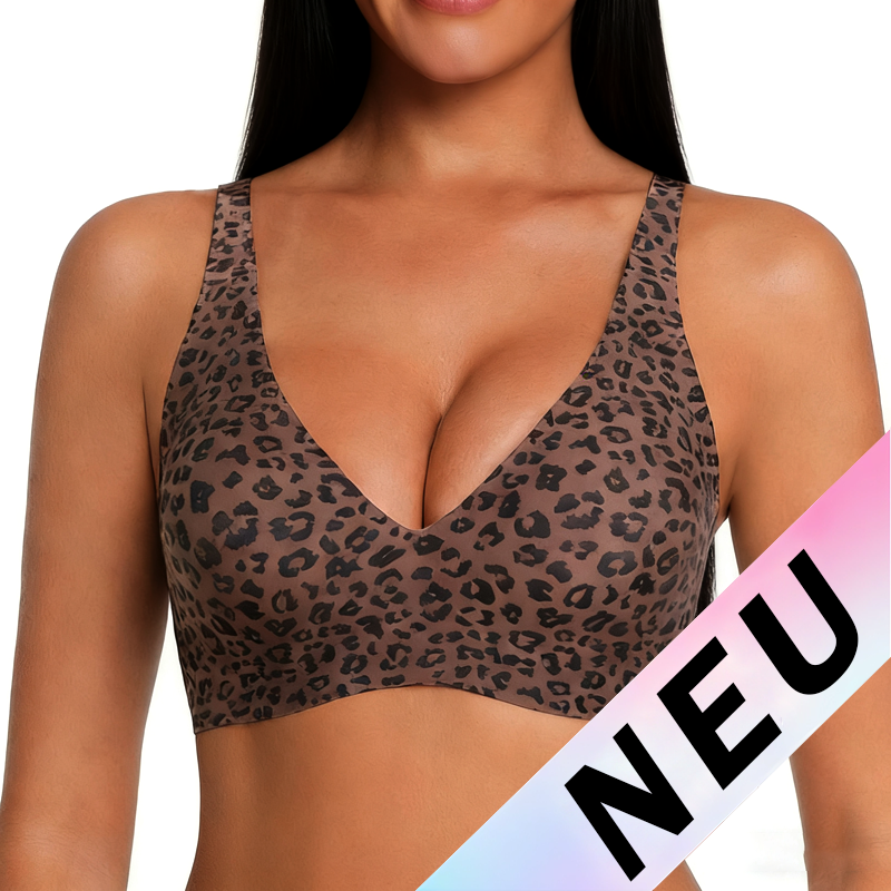 🔥 Nur für kurze Zeit! Damen Push-Up BH ohne Bügel (Deep-V) – Der unsichtbare & ultra-bequeme T-Shirt BH